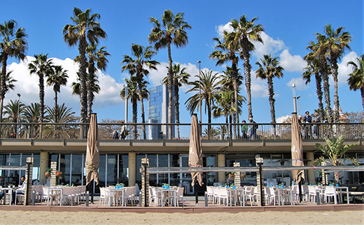 Arenal Restaurante en la playa de Barcelona